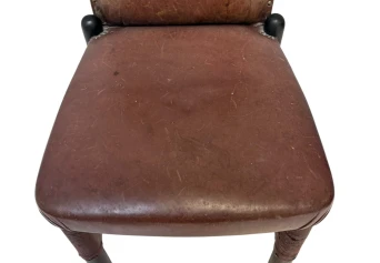 Art Deco Amsterdamse School High-Back Side Chair by Michel de Klerk, 1916/1925